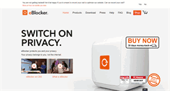 Desktop Screenshot of eblocker.com